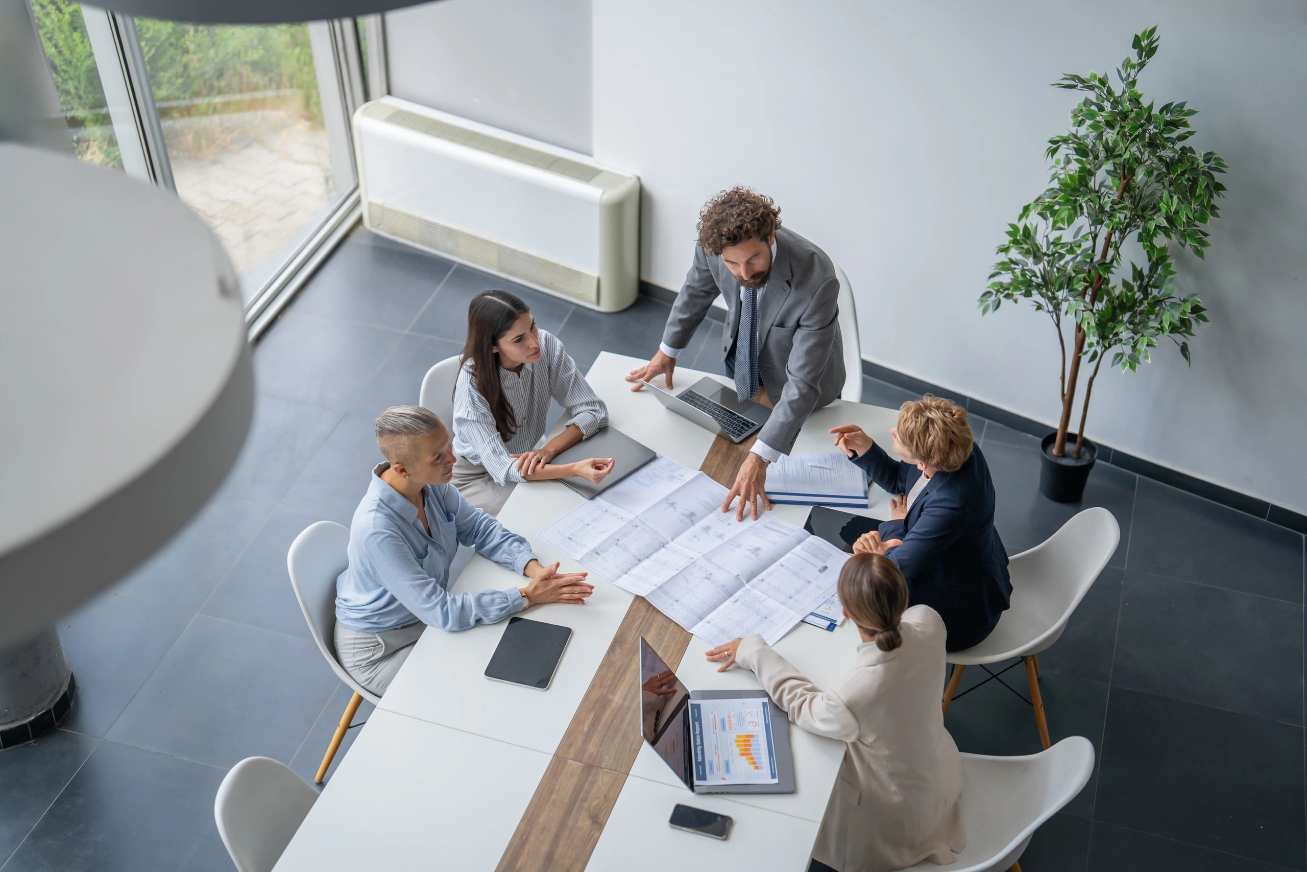Professional legal team meeting image used for personal injury page